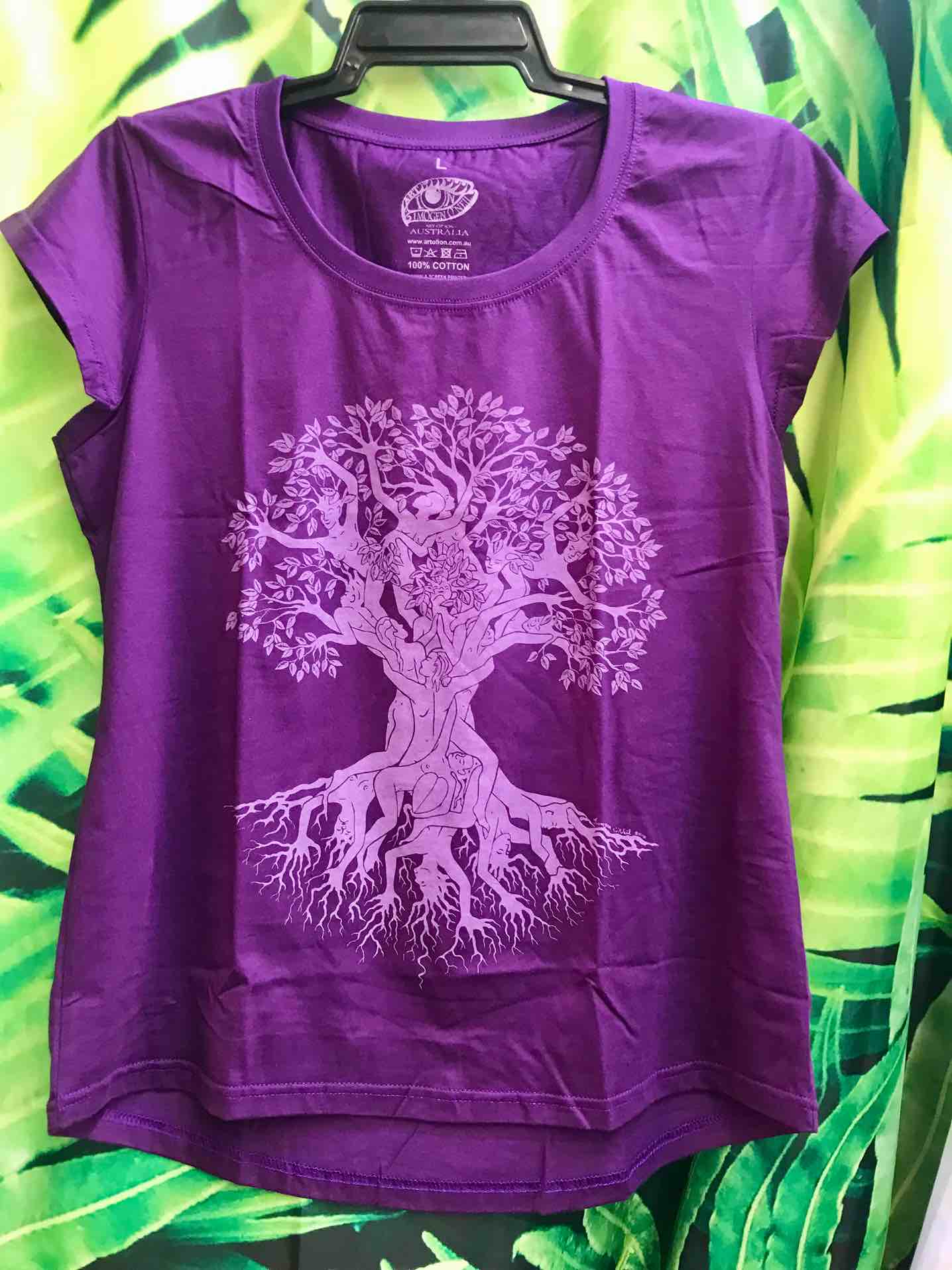 Silhouette Tree of Life T-Shirt Womens