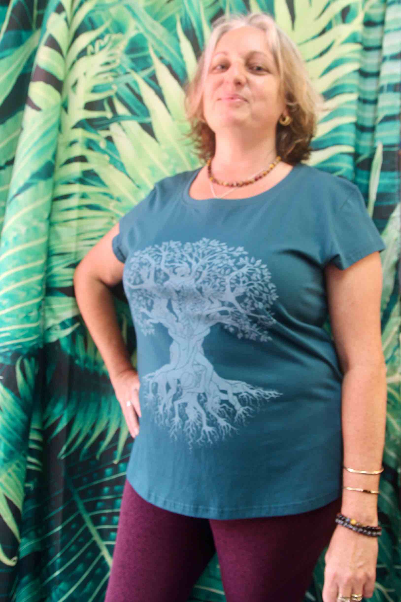 Silhouette Tree of Life T-Shirt Womens