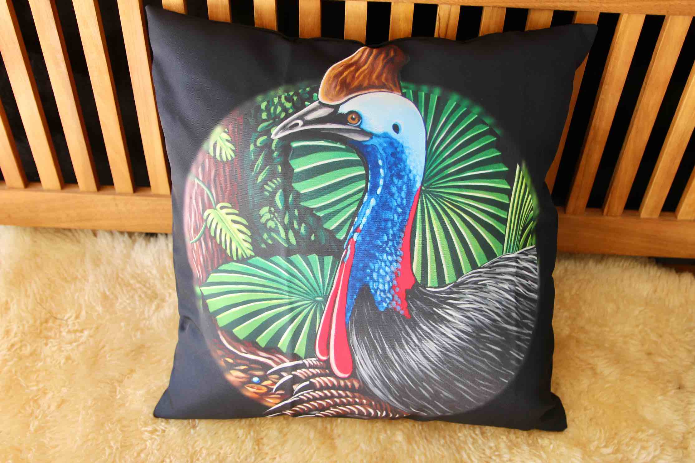 Cassowary Cushion Cover