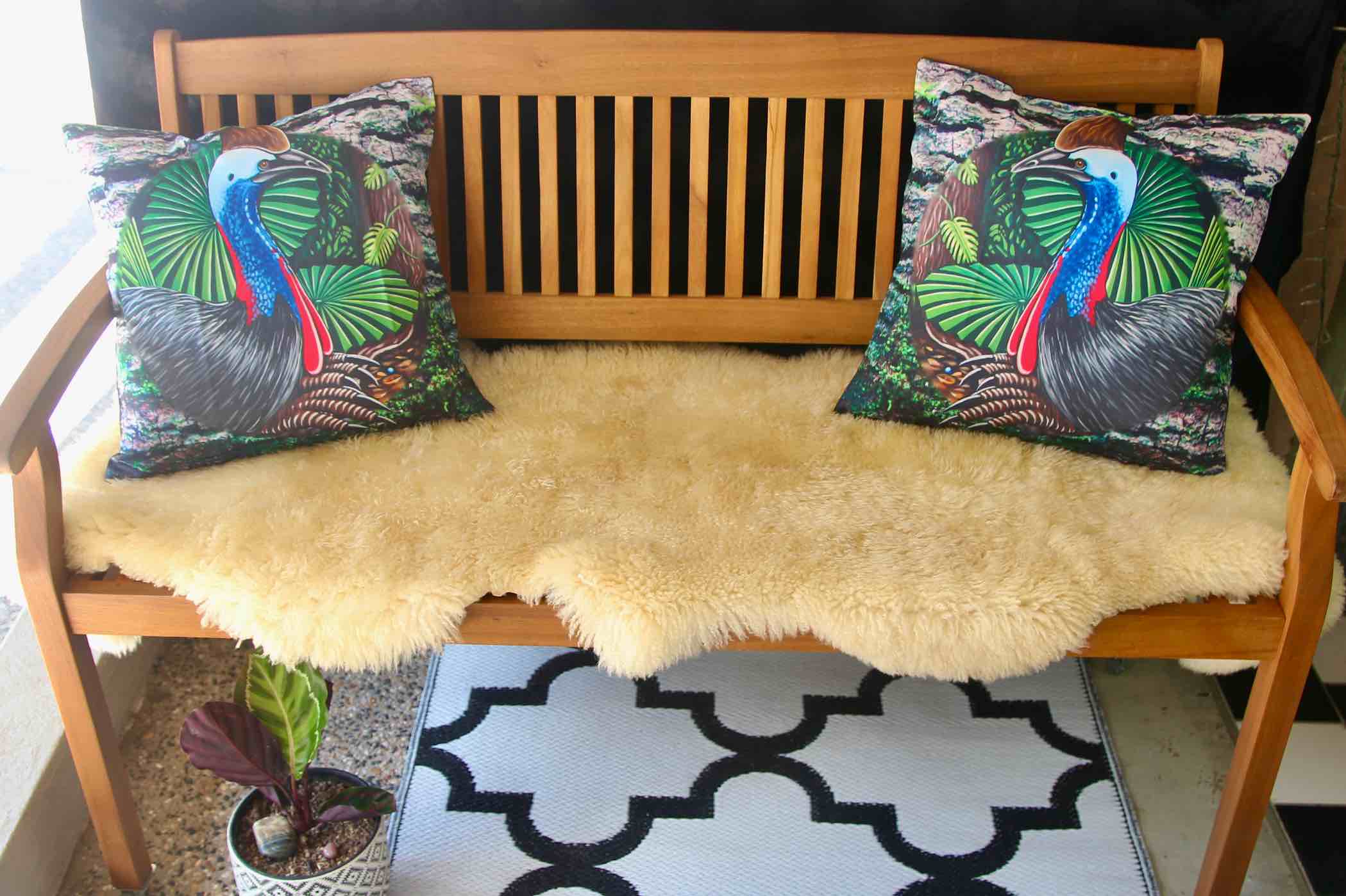 Cassowary Cushion Cover