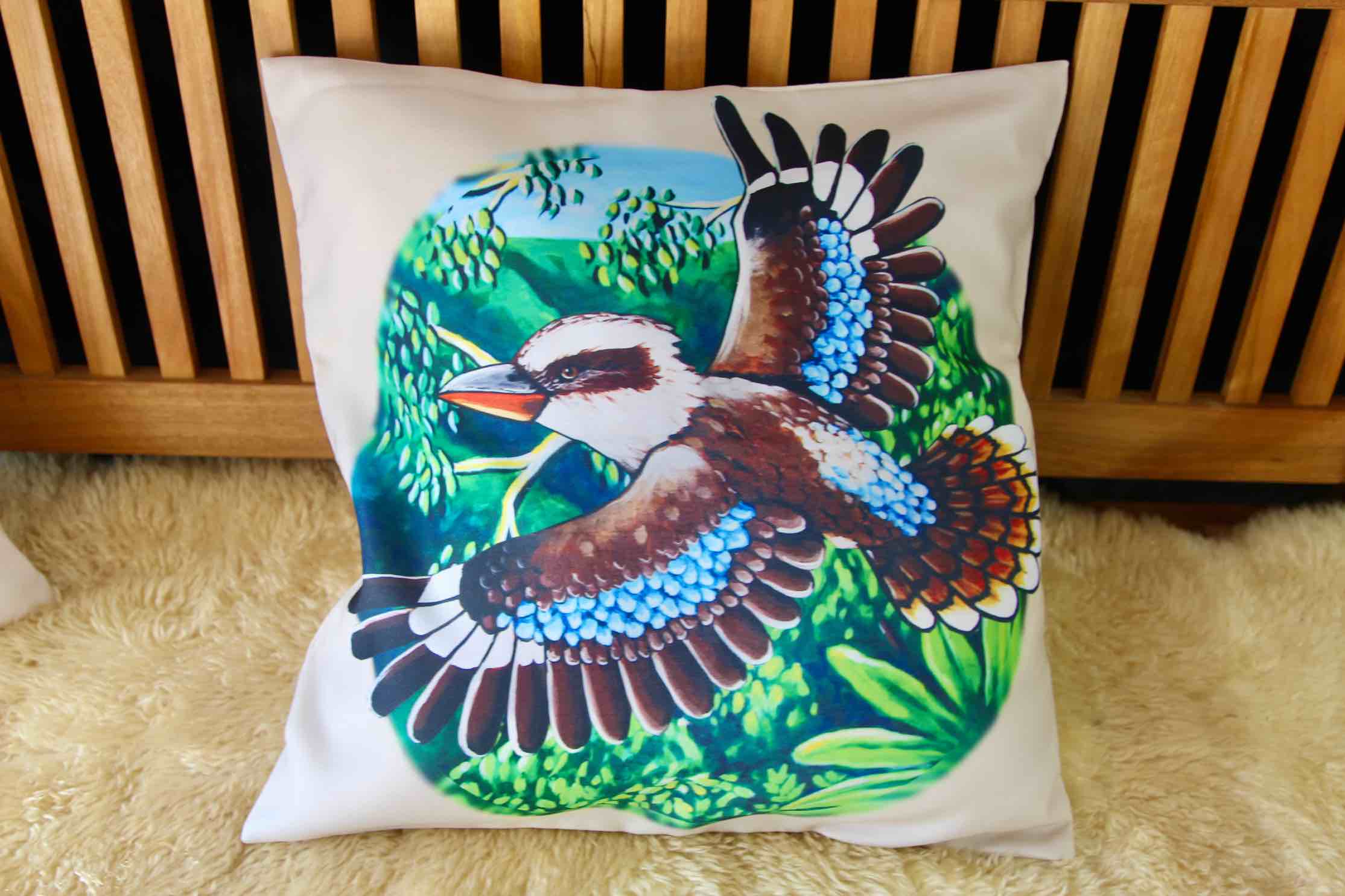 'Kookaburra' Cushion Cover