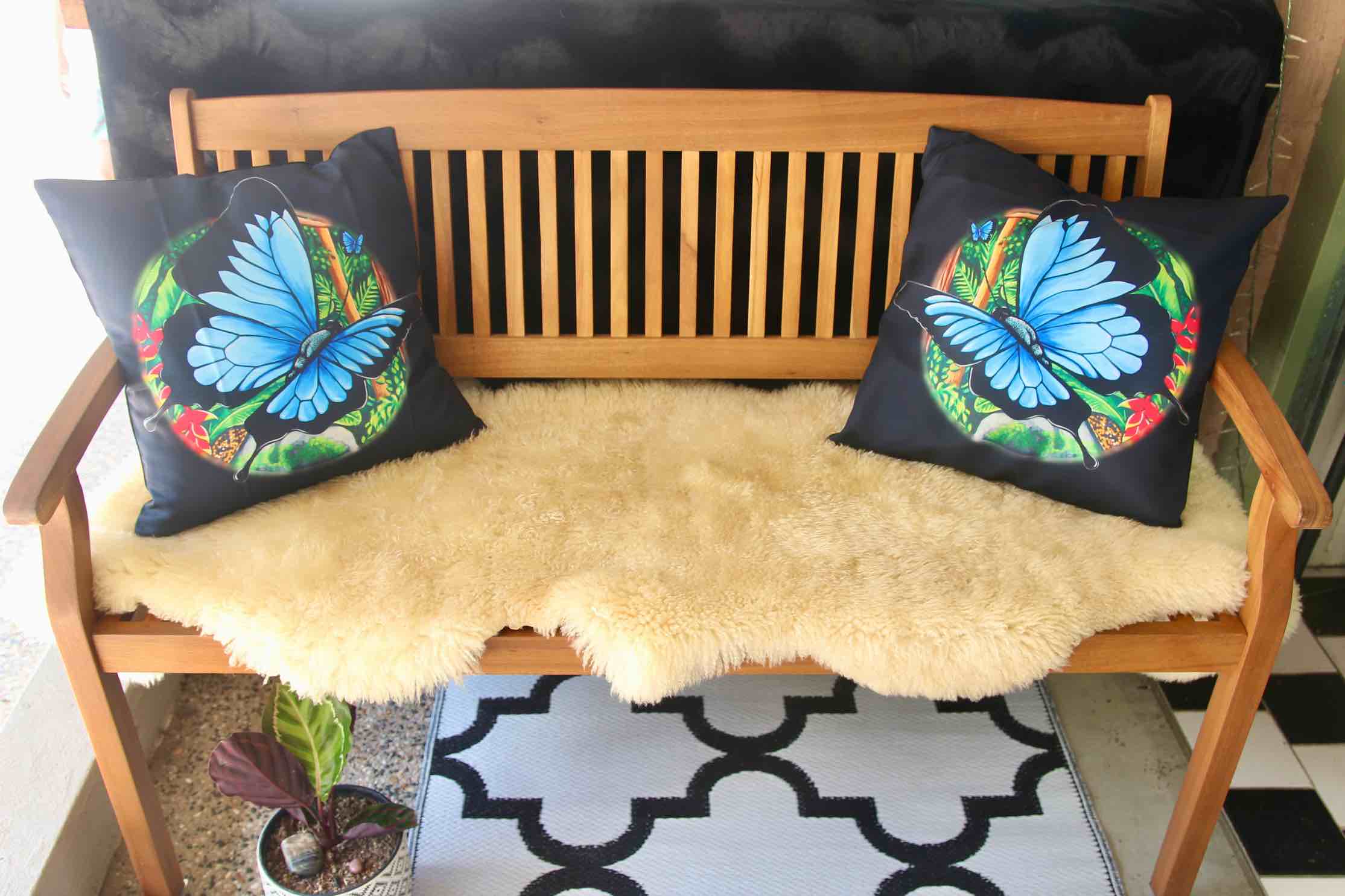 Ulysses Butterfly Cushion Cover