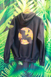 Black Cockatoo Hoodie Uni-sex