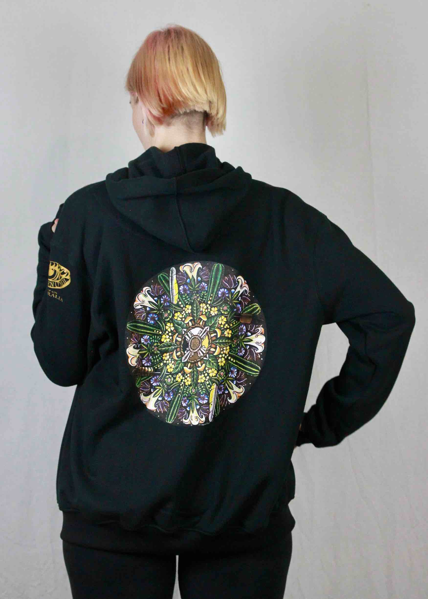 Teacher Plant Mandala Hoodie Uni-sex