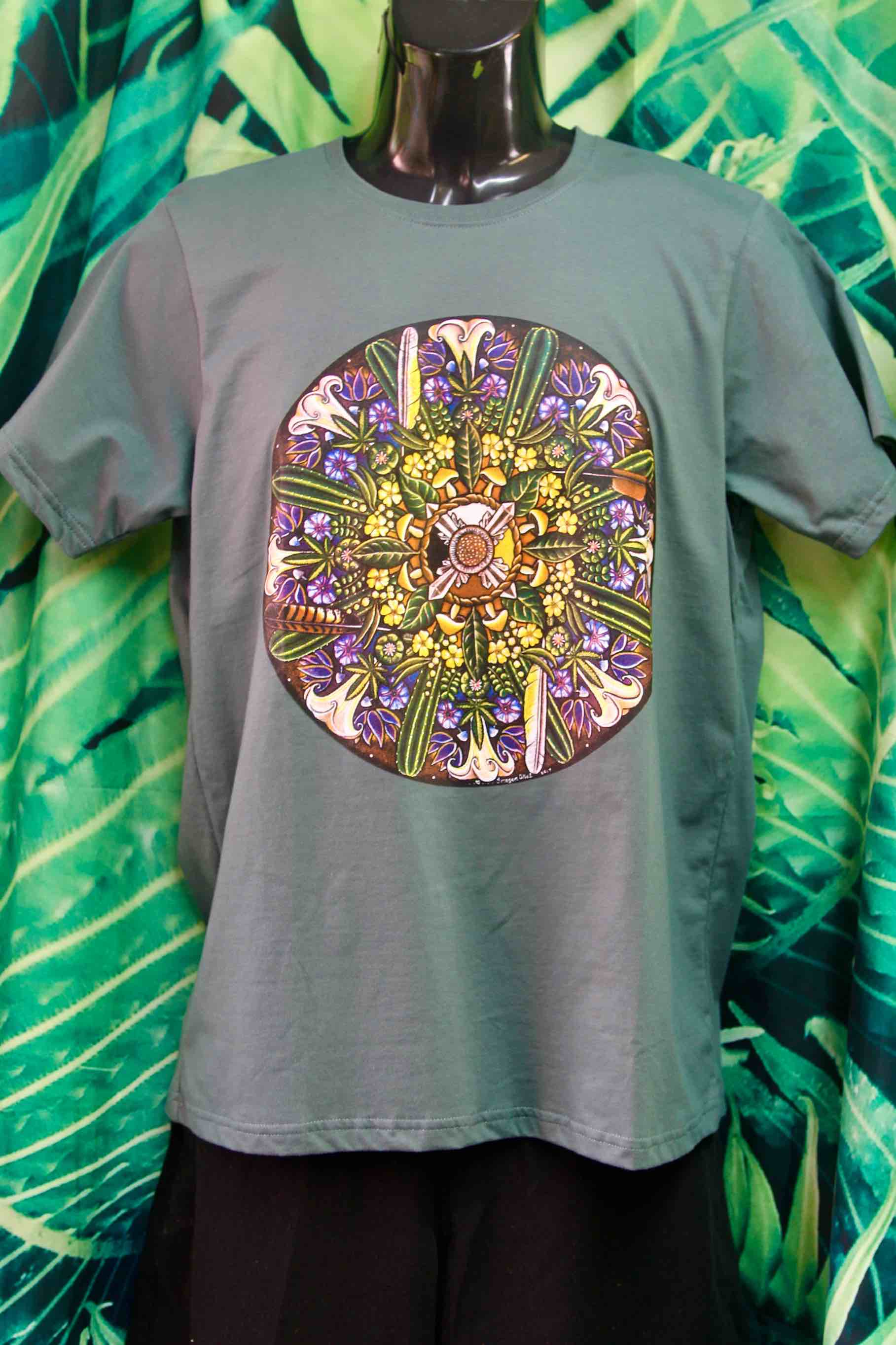 Teacher Plant Mandala T-Shirt Unisex