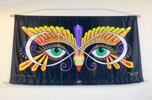 'Eyes of Infinity' Wall Hanging/ Tapestry