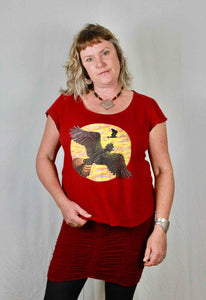 Black Cockatoo T-Shirt Women