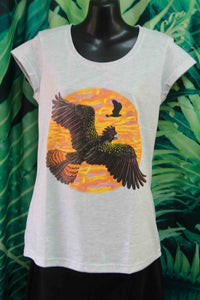 Black Cockatoo T-Shirt Women