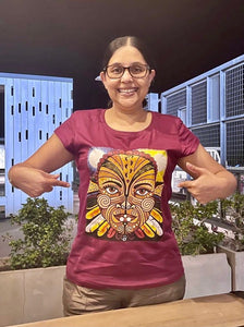 Face of the Tribes T-Shirt Women