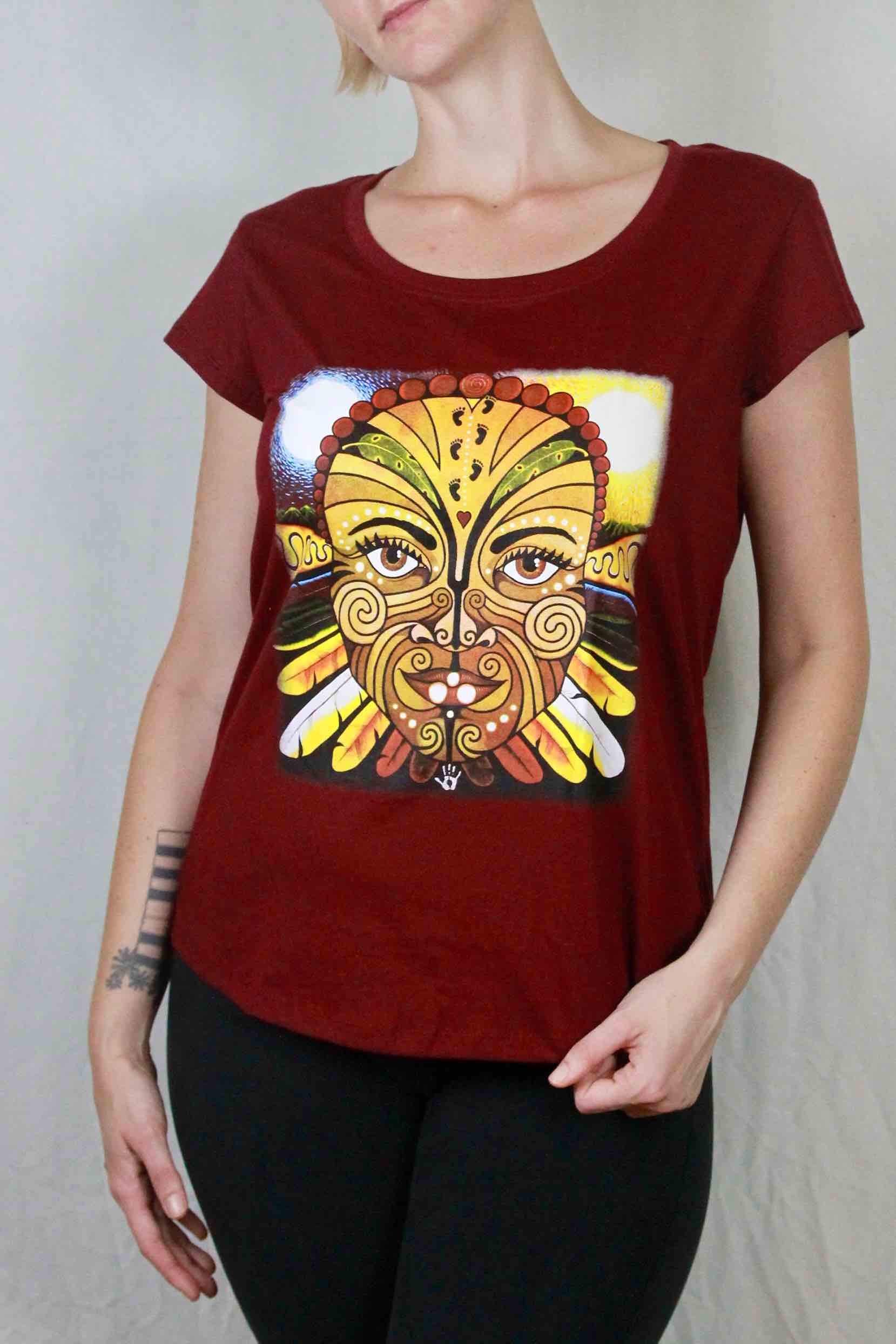 Face of the Tribes T-Shirt Women