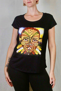 Face of the Tribes T-Shirt Women