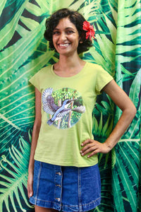 Kingfisher Forest T-Shirt Women
