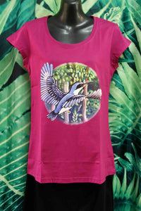 Kingfisher Forest T-Shirt Women