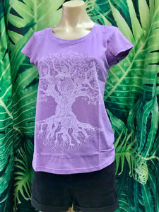 Silhouette Tree of Life T-Shirt Womens