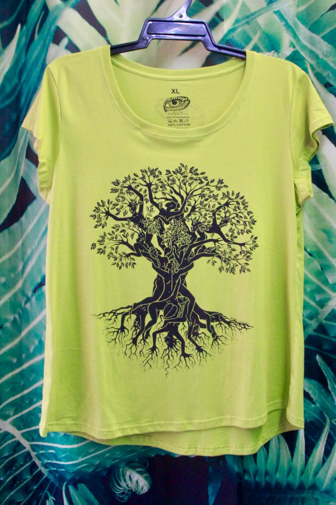 Silhouette Tree of Life T-Shirt Womens