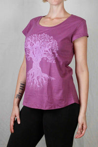 Silhouette Tree of Life T-Shirt Womens