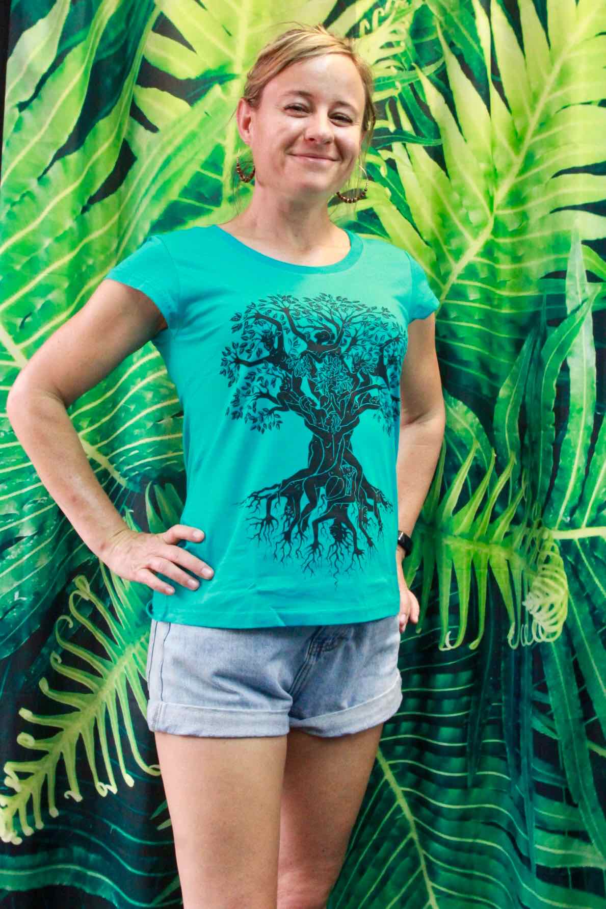 Silhouette Tree of Life T-Shirt Womens