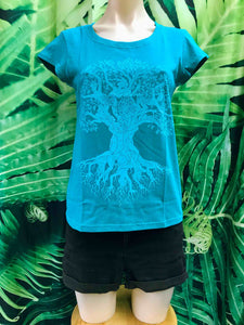 Silhouette Tree of Life T-Shirt Womens