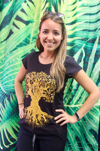 Silhouette Tree of Life T-Shirt Womens