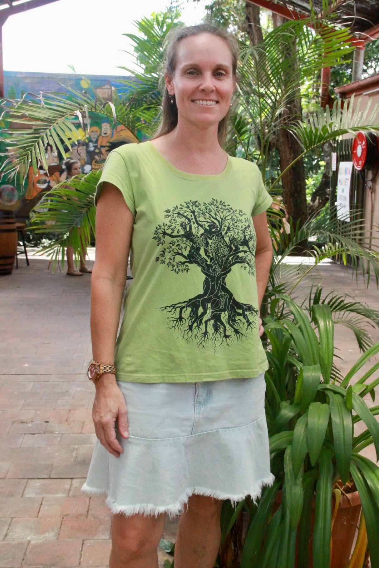 Silhouette Tree of Life T-Shirt Womens