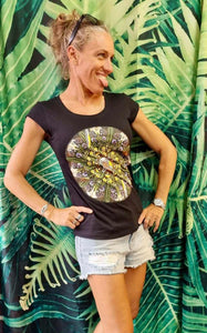 Teacher Plant Mandala T-Shirt Women